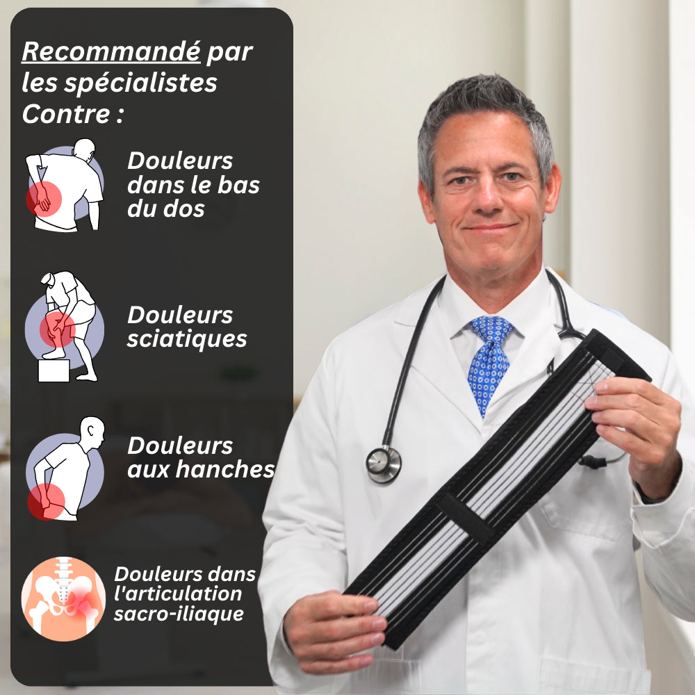 Ceinture Orthopédique Souffrez-vous de ciática ou de douleurs lom