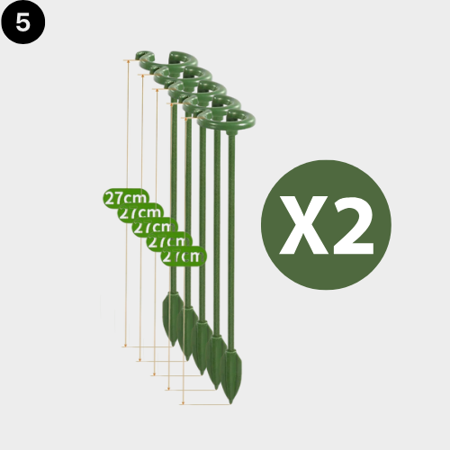 27 cm (5 + 5 Offerts)